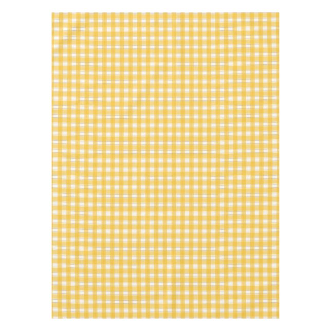 Mantel Gingham Charm Yellow (Anverso)