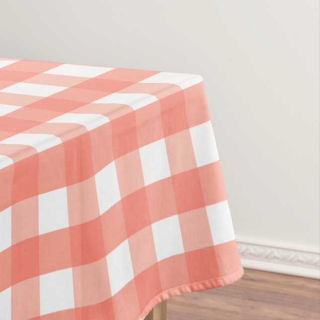 Mantel Gingham rosa (In Situ)