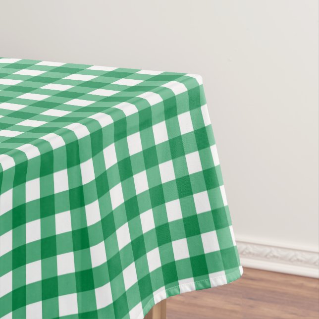Mantel Gingham Verde Campestre (In Situ)