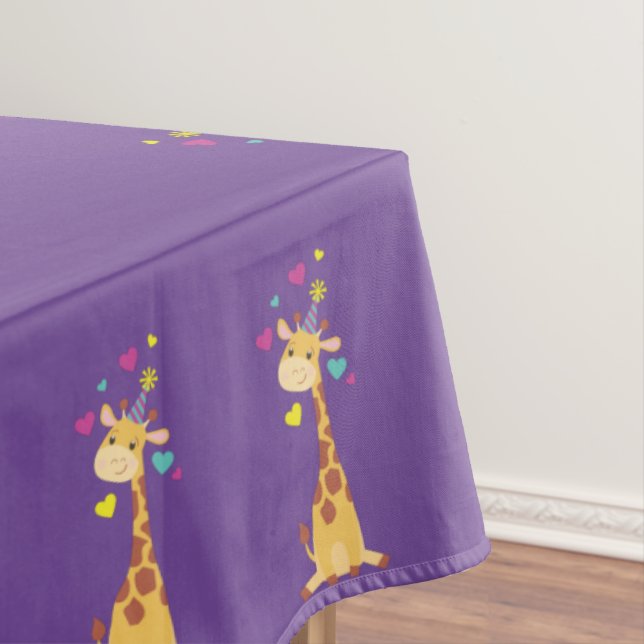 Mantel Giraffe Kids Birthday Fiesta Cute (In Situ)