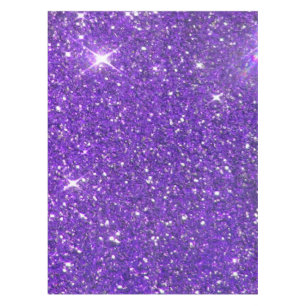 Mantel Glitz chispeante del purpurina de la púrpura de