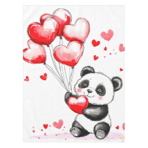 Mantel Globo Panda Amor en el Aire