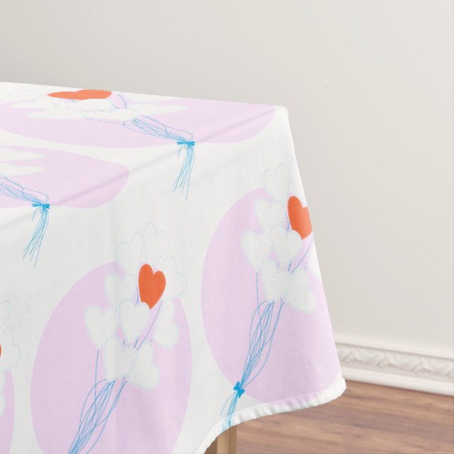 Mantel Globos del corazón (In Situ)