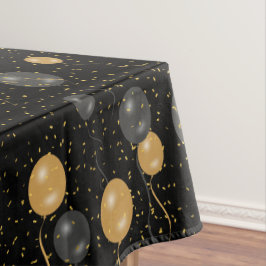 Mantel Globos elegantes de oro y negro