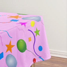 Mantel Globos y estrellas divertidos y coloridos sobre RO