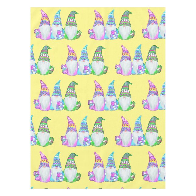 MANTEL GNOMOS DE PASCUA (Anverso)