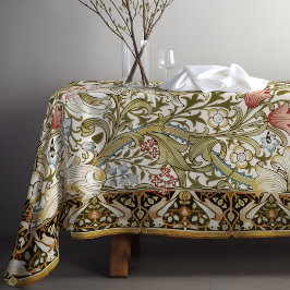 Mantel Golden Lilies Aves Patrón William Morris
