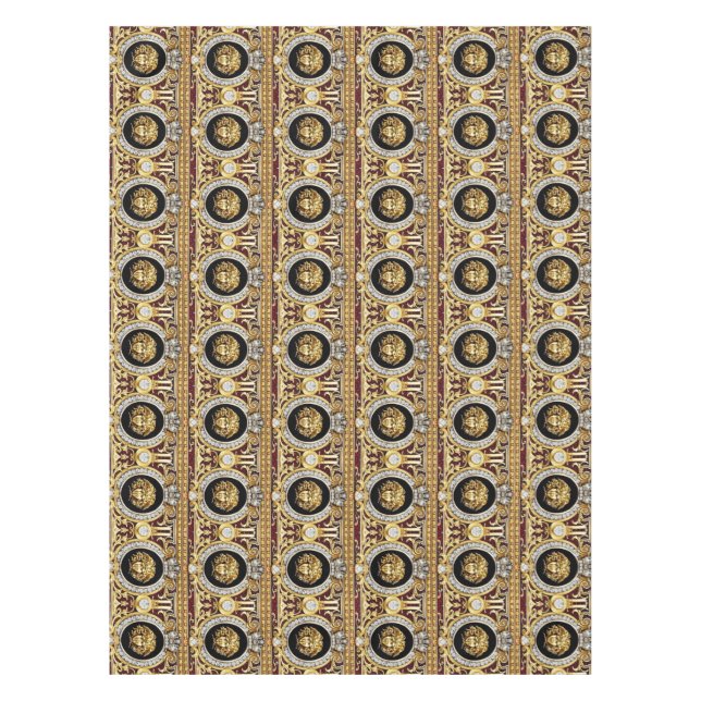 Mantel Golden Medusa Gems (Anverso)