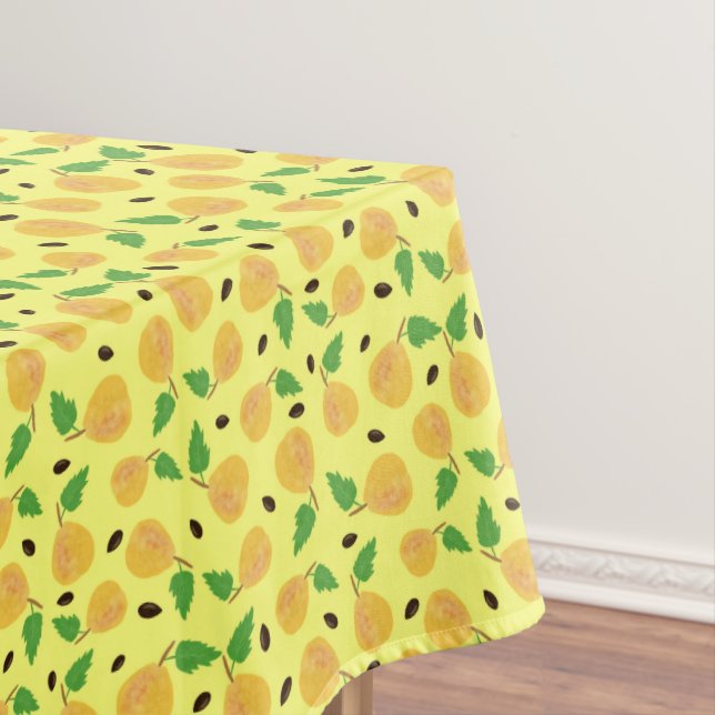 Mantel Golden Pears Collection Yellow Bright (In Situ)