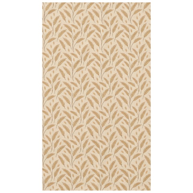 Mantel Golden Wheat Harvest Pattern (Anverso)