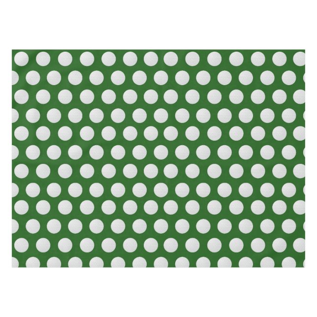 Mantel GOLF BALL sobre hierba verde (Frente (Horizontal))