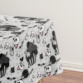 Mantel Gótico Panda Baby Skull Cupcakes Doodles