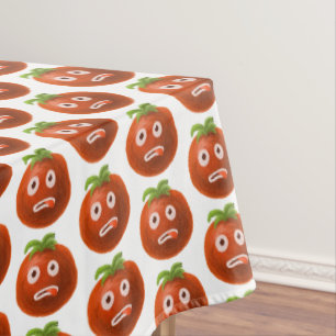 Mantel Gracioso patrón de tomate Personalizado