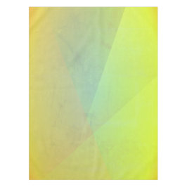 Mantel Gradación Geométrica Amarilla Moderna