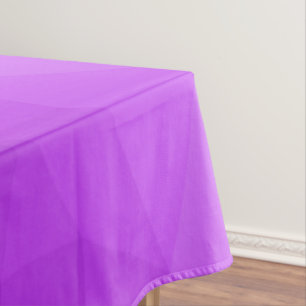 Mantel Gradiente geométrico de malla de lavanda púrpura