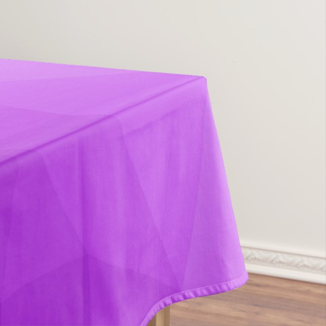 Mantel Gradiente geométrico de malla de lavanda púrpura (In Situ)