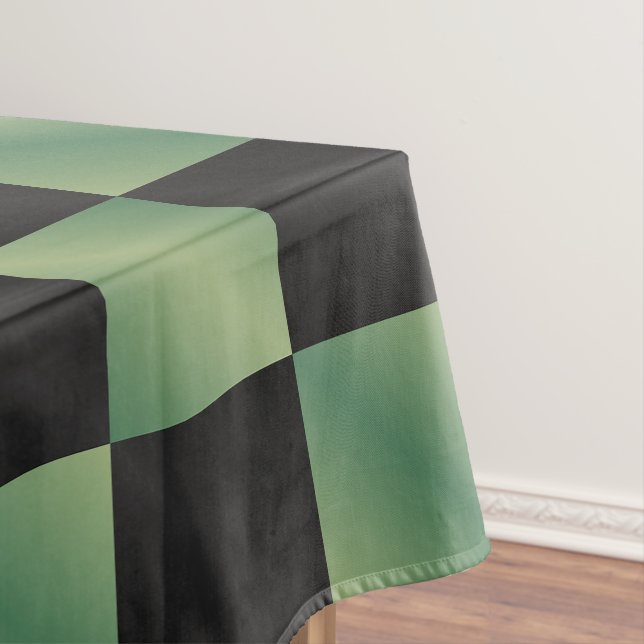 Mantel Gradiente negro verde oliva moderno controlado (In Situ)