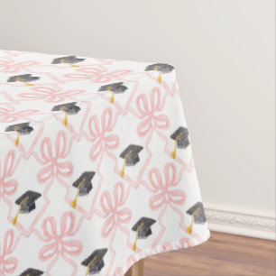 Mantel Graduación de Coquette Pink Bow