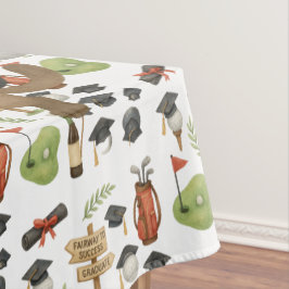 Mantel Graduación de golf temática para Cat Lover Golfer