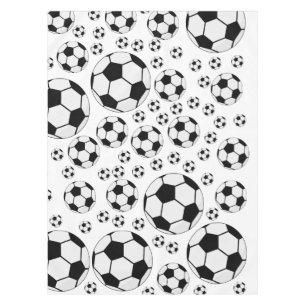 Mantel Gráfico clásico de balón de fútbol para fanáticos