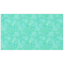 Mantel Grandes burbujas de burbujas en todas partes Verde
