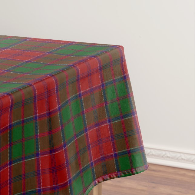 Mantel Grant Clan Tartan Scottish Plaid (In Situ)