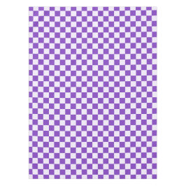 Mantel Grape soda checkerboard pattern