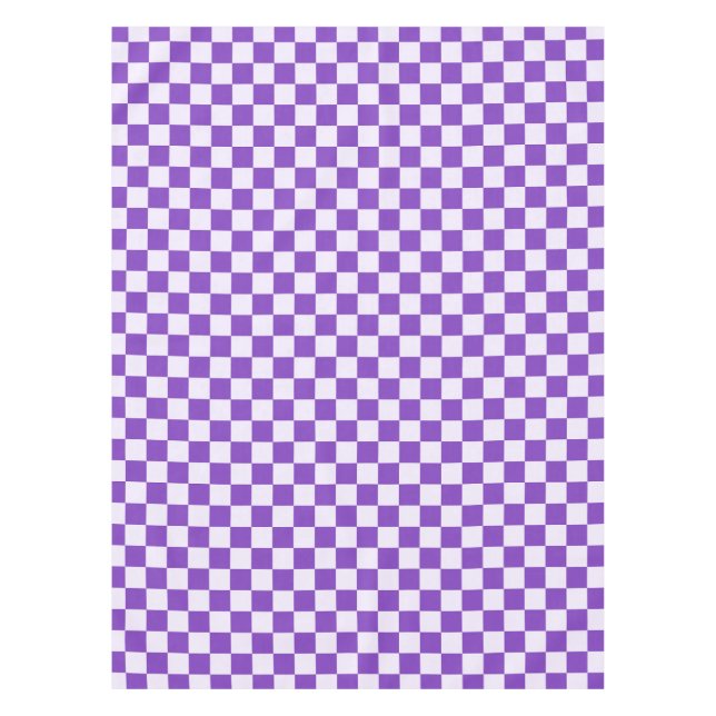 Mantel Grape soda checkerboard pattern (Anverso)