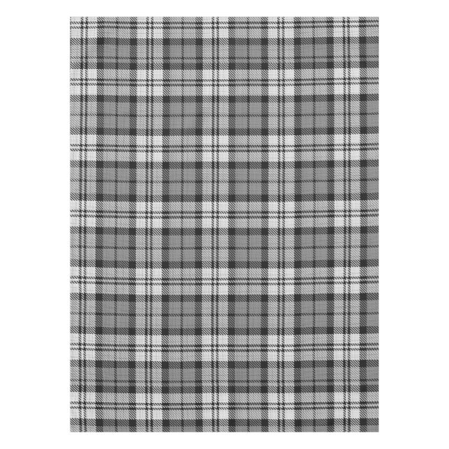 Mantel Gray Blackwatch Tartan Plaid Design (Anverso)