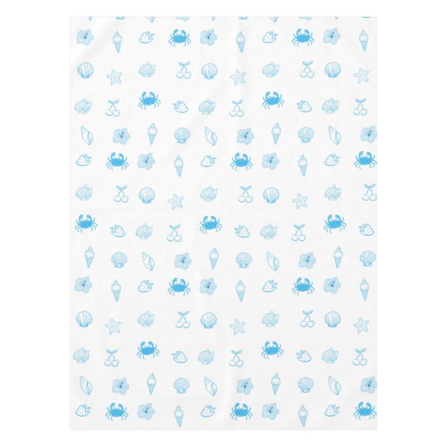 Mantel Greek Beach Minimalist (Anverso)