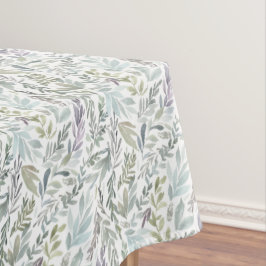 Mantel Green Blue Botanical Watercolor