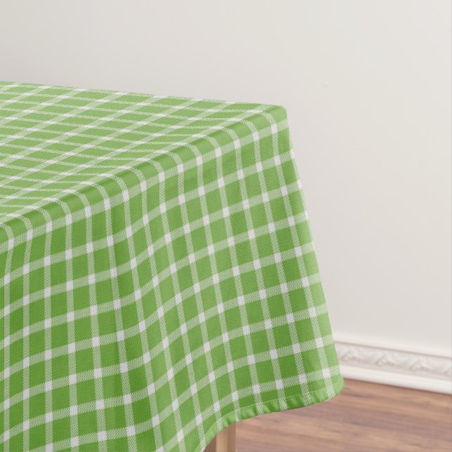 Mantel Green Plaid (In Situ)