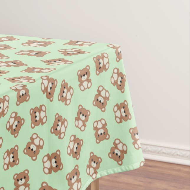 Mantel Green Teddy Bear Geburtstagspartei (In Situ)