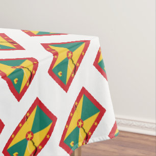 Mantel GRENADA FLAG MAP Patriotic Grenadian
