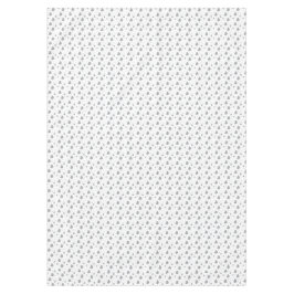 Mantel Gris corazones brillantes lindo patrón romántico