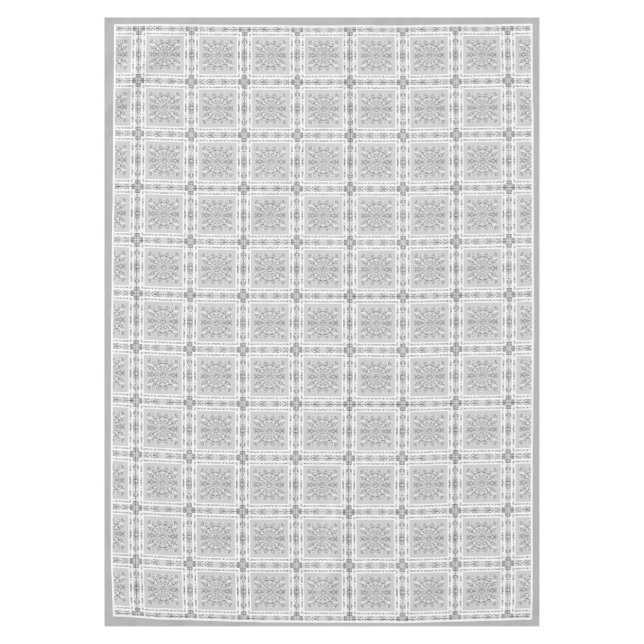 Mantel Gris de encaje cerámico (Anverso)