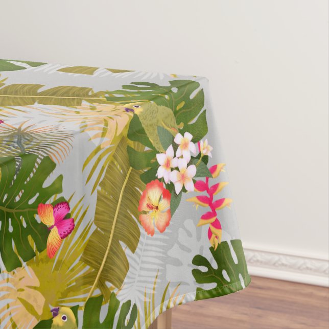 Mantel Gris del Jardín de Foliage Tropical (In Situ)