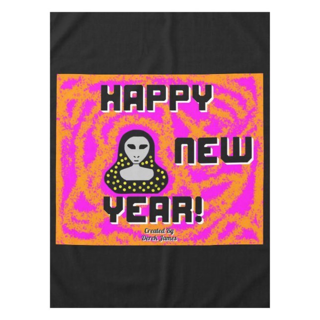 Mantel Griys New Year Wiers Tablecloth (Anverso)