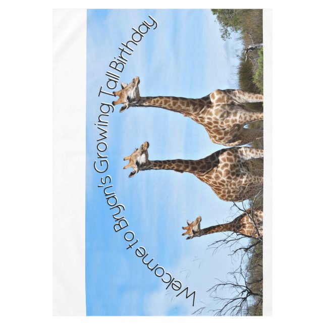 Mantel Growing Tall Safari Table Art (Anverso)