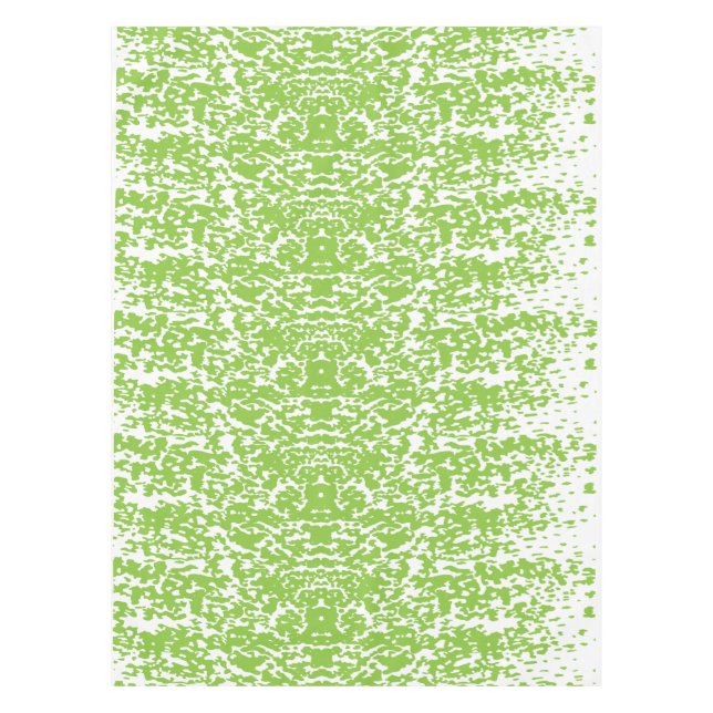 Mantel Grunge Lime Green Pattern - Summer Abstract Decor (Anverso)