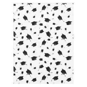 Mantel Guay Graduation Caps Black and White