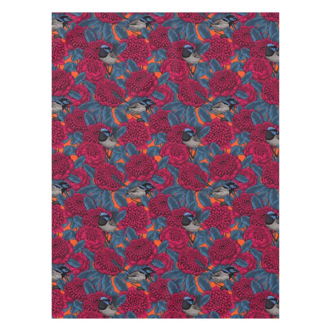 Mantel Guerreros rojos y guerreros de hada (Anverso)