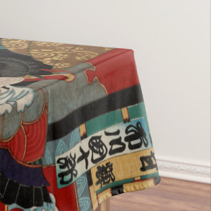 Mantel Guerreros Woodblock del samurai de Kabuki