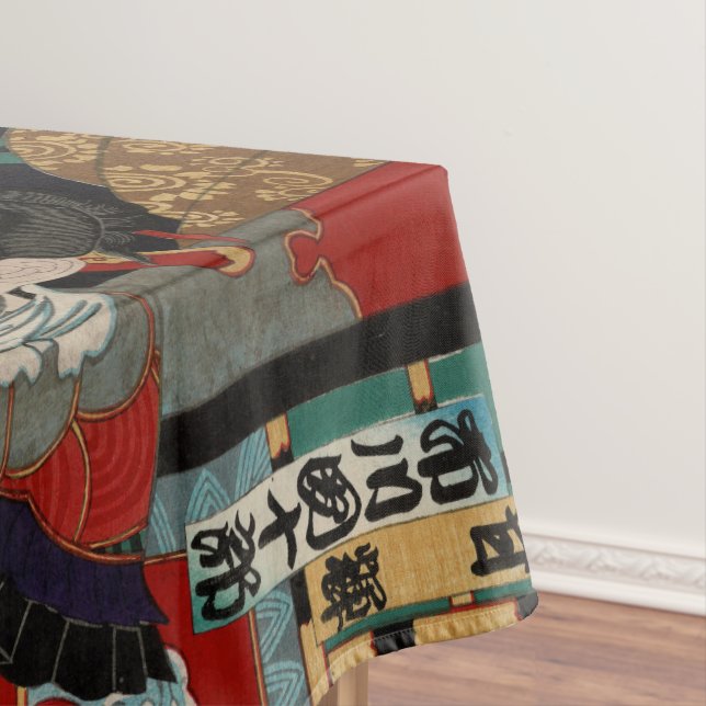 Mantel Guerreros Woodblock del samurai de Kabuki (In Situ)
