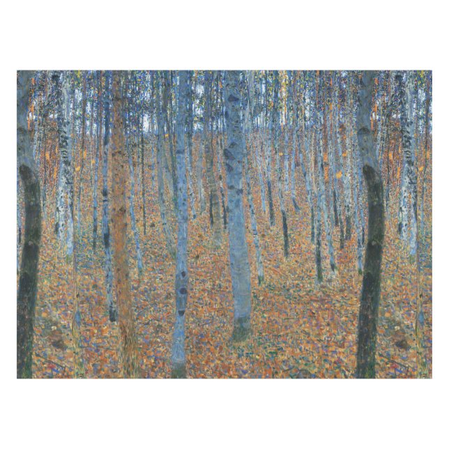 Mantel Gustav Klimt Beech Tree Forest Grove (Frente (Horizontal))