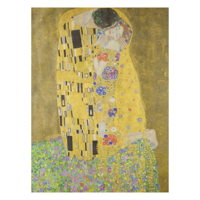 Mantel Gustav Klimt - El beso (Anverso)