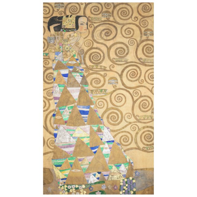 Mantel Gustav Klimt - Expectativa, Frieze Stoclet (Anverso)