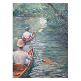 Mantel Gustave Caillebotte - Canoes on the Yerres