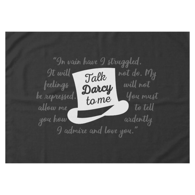 Mantel Hable Darcy Conmigo (Frente (Horizontal))