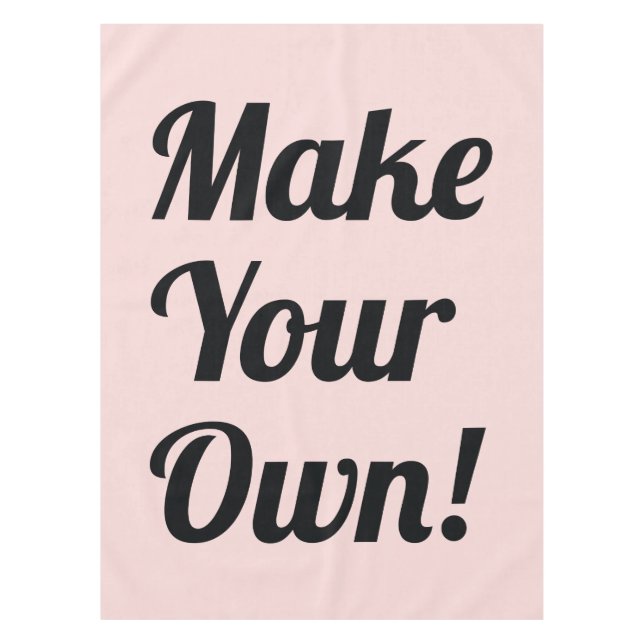 Mantel Haga un personalizado impreso (Anverso)